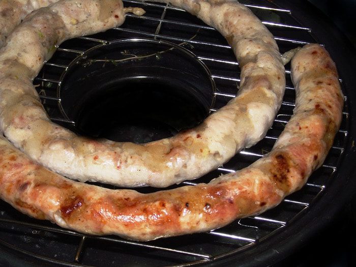 Домашняя колбаса из индейки