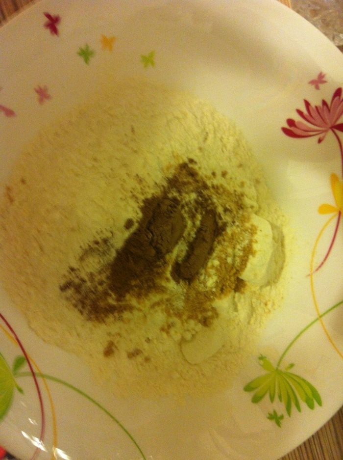 Праздничный фруктовый кекс