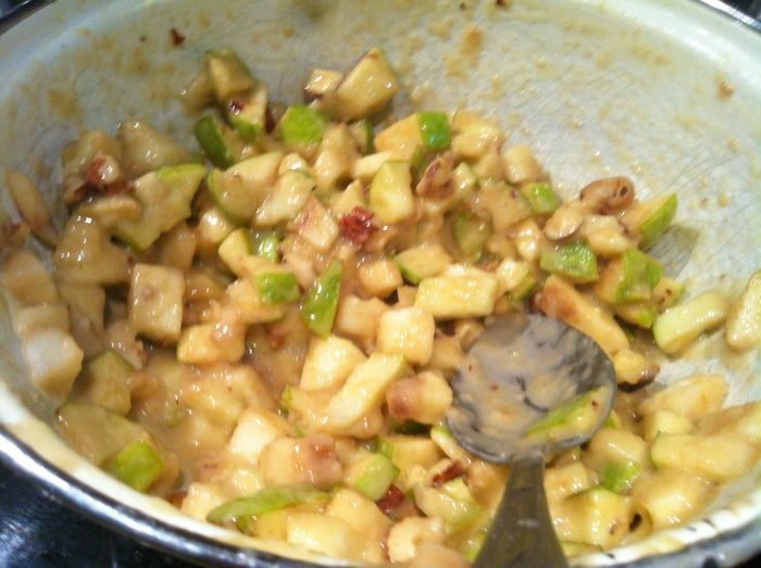 Яблочный пирог с сыром уэнслидейл