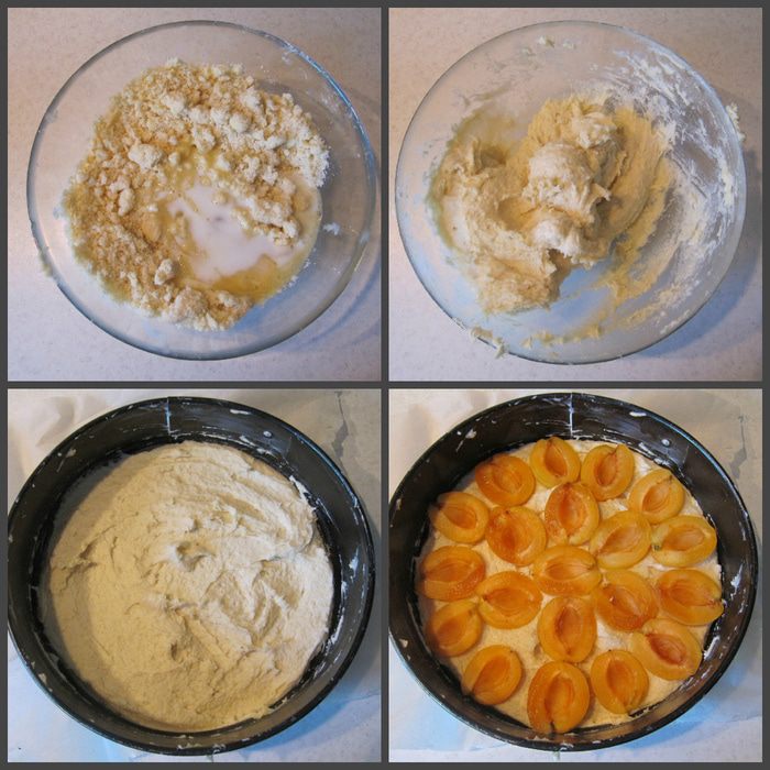 Дачный абрикосовый пирог