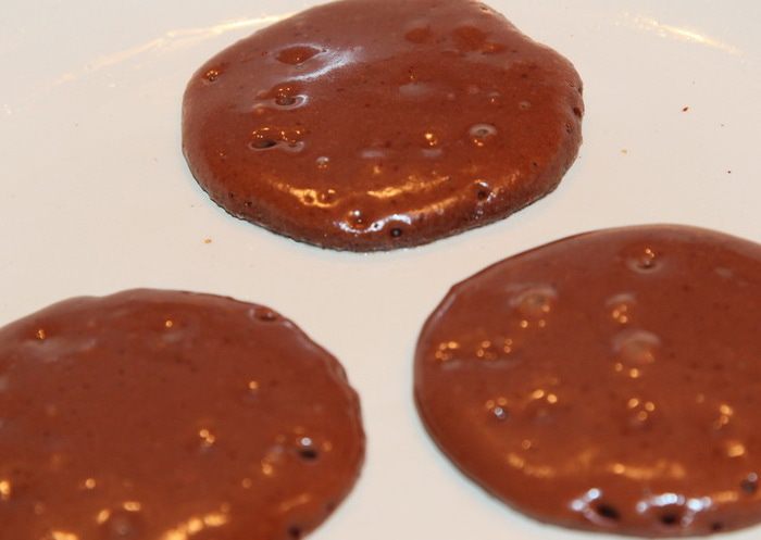 Шоколадные оладьи (постное меню)