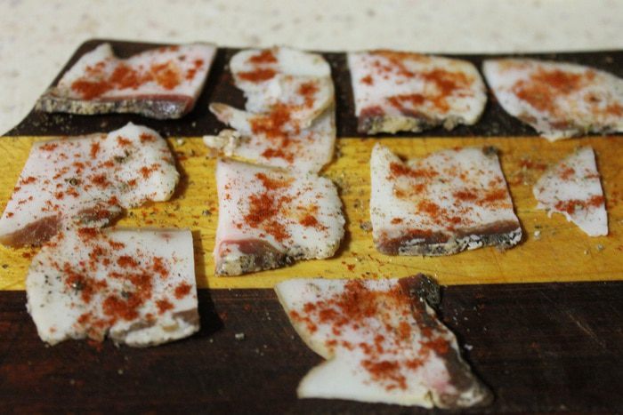 Запеченная картошечка с салом