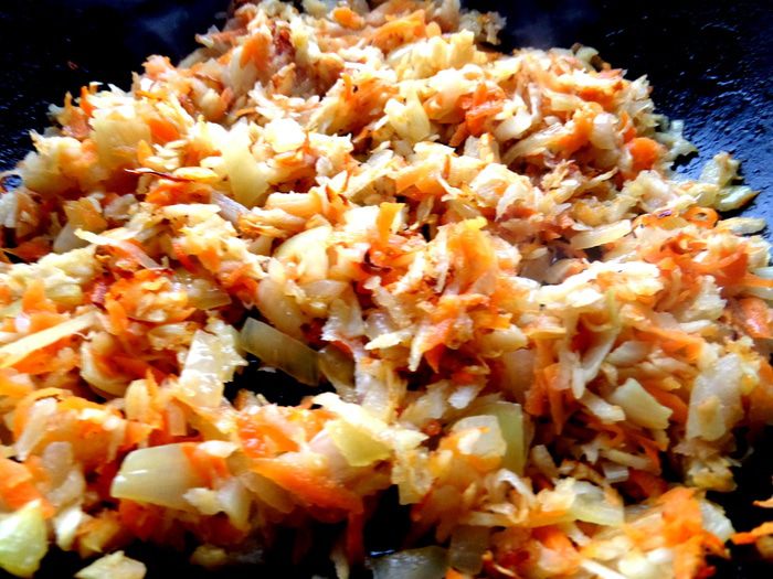 Почки с гречкой