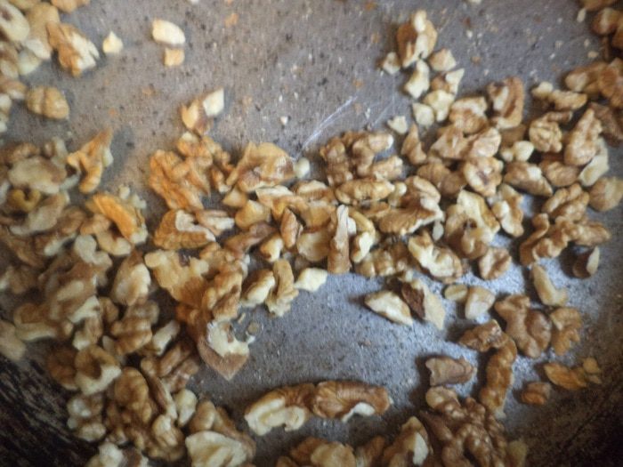 Кофейно-ореховое печенье