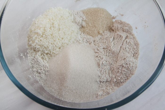 Печенье &amp;quot;Бананы-кокосы&amp;quot; (постное)