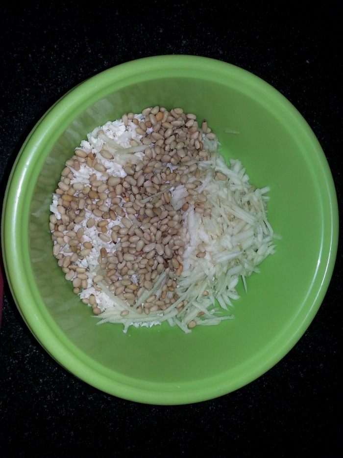 Салат с цветной капустой