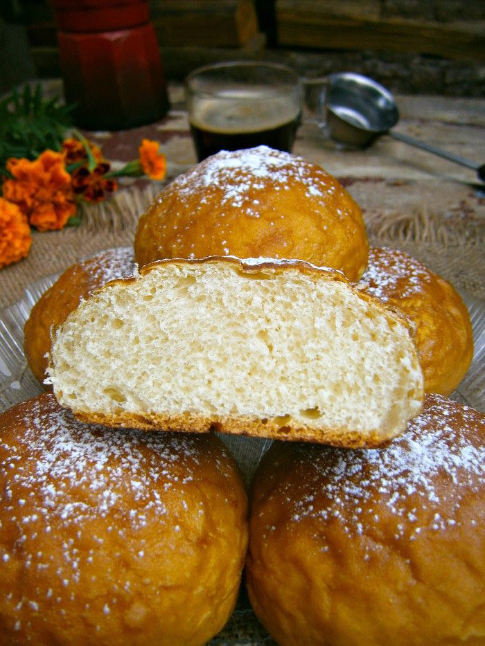 Булочки с кофейной корочкой (Coffee buns)