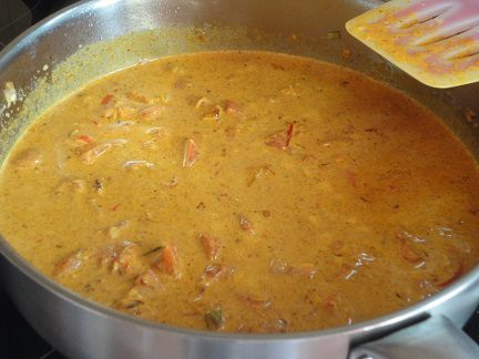 Курица в соусе тикка масала