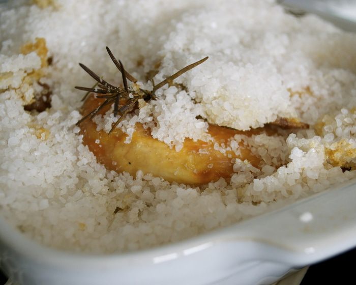 Курочка в соли