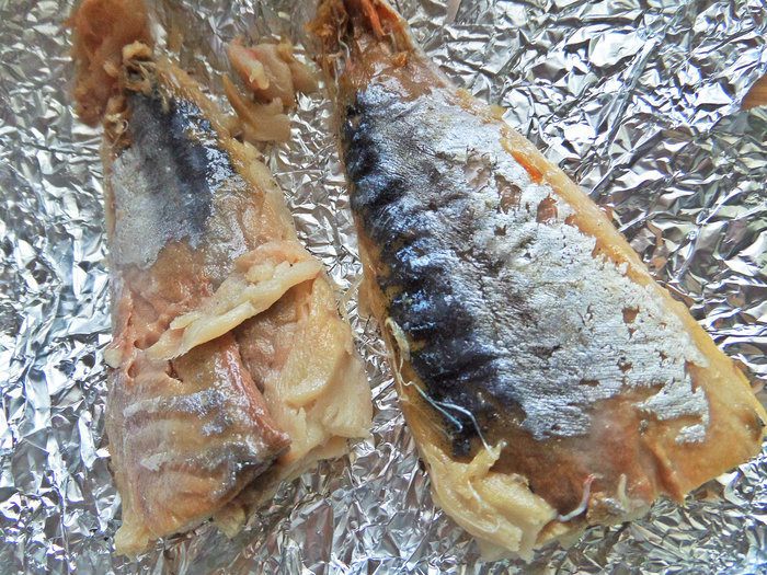 Закуска «Скумбрия с яйцом»