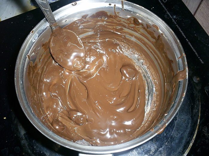 Торт &amp;quot;Крем-брюле с вишневой прослойкой в шоколаде&amp;quot; 