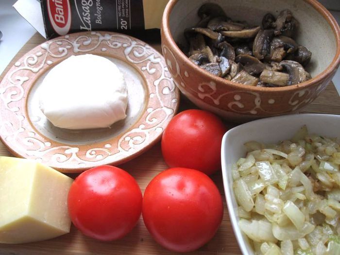 Лазанья с брокколи, брюссельской капустой и грибами &amp;quot;Для Гарфилда&amp;quot;