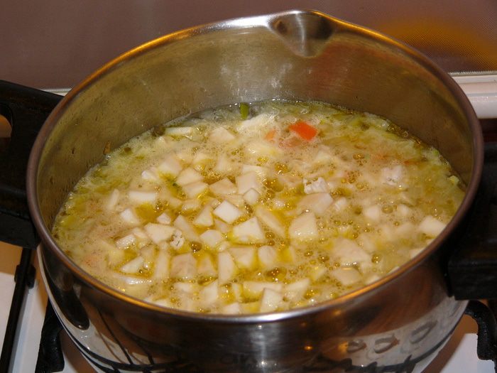 Суп из корня сельдерея