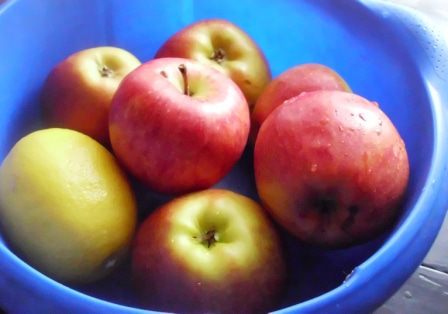 &amp;quot;Тапки&amp;quot; с яблоками