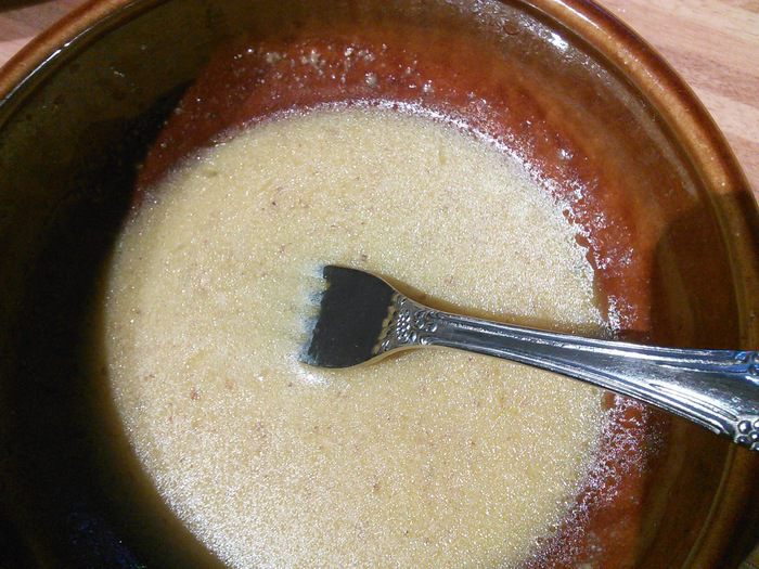 Капустный салат с манго 