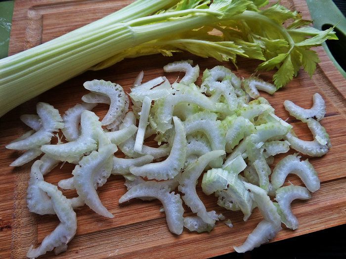 Рисовая лапша с овощами