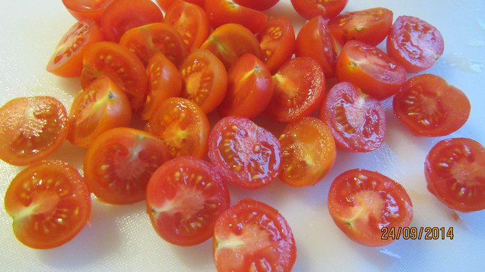 Лосось с луком-пореем 