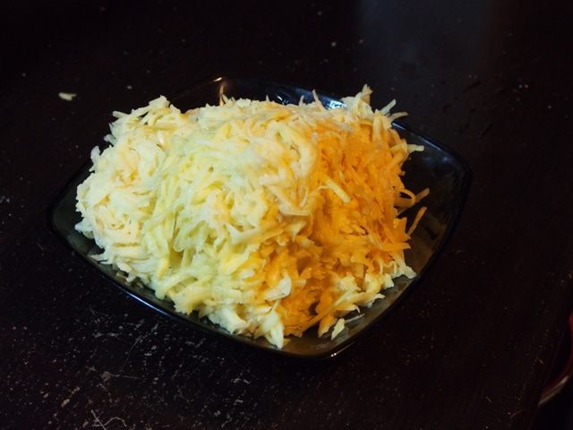 Картофельные корзиночки с куриным филе