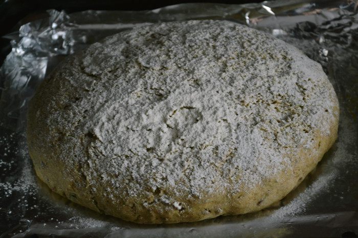 Ржаной хлеб с тыквенными и льняными семечками