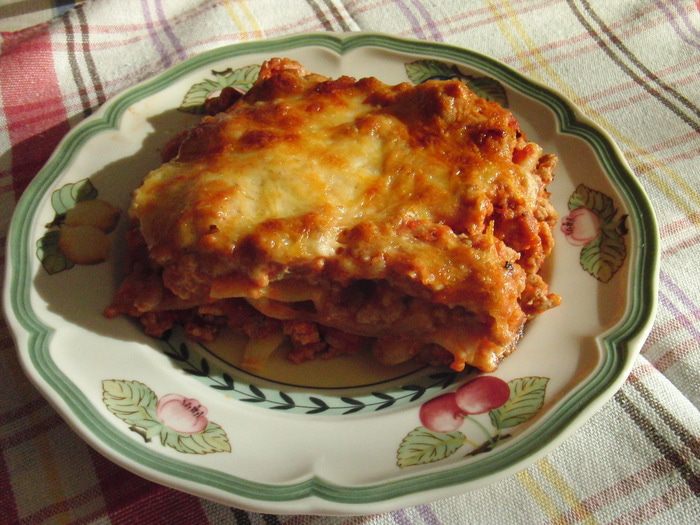 Лазанья.