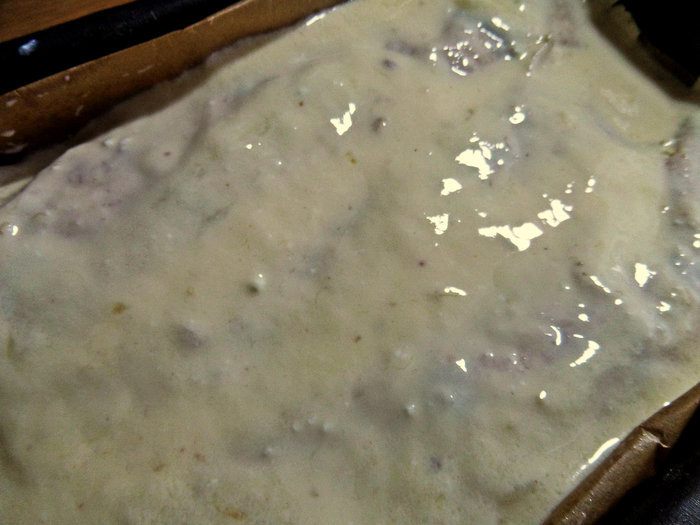 Пирог с творогом из лаваша