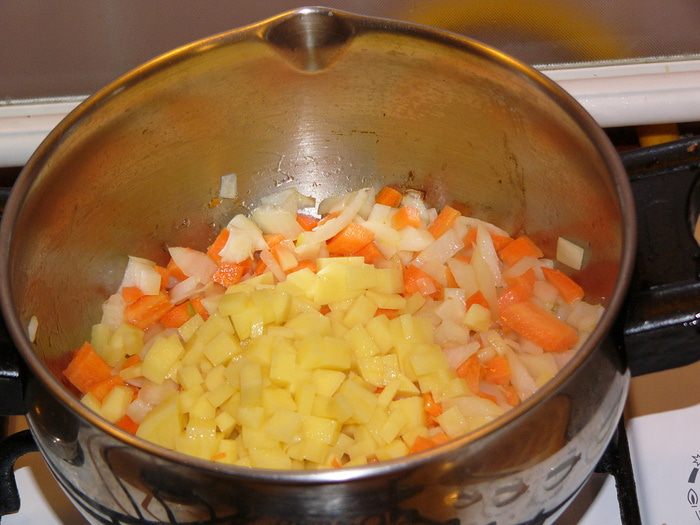 Суп из корня сельдерея