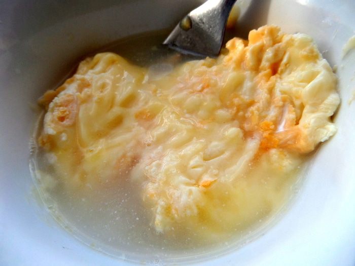 Сырно-макаронный суп и чипсы из лаваша