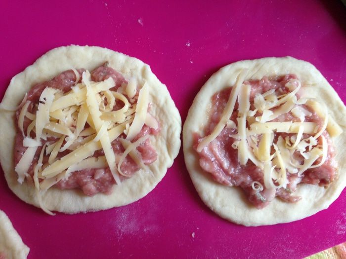 Мясной пирог &amp;quot;Хризантема&amp;quot;