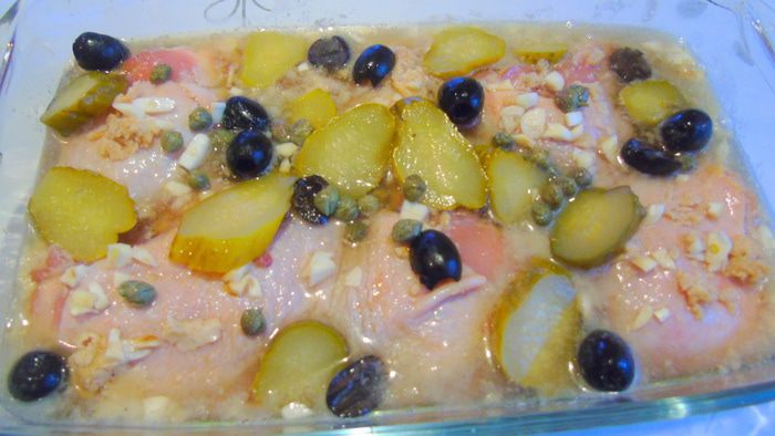 Курица в пряном соусе