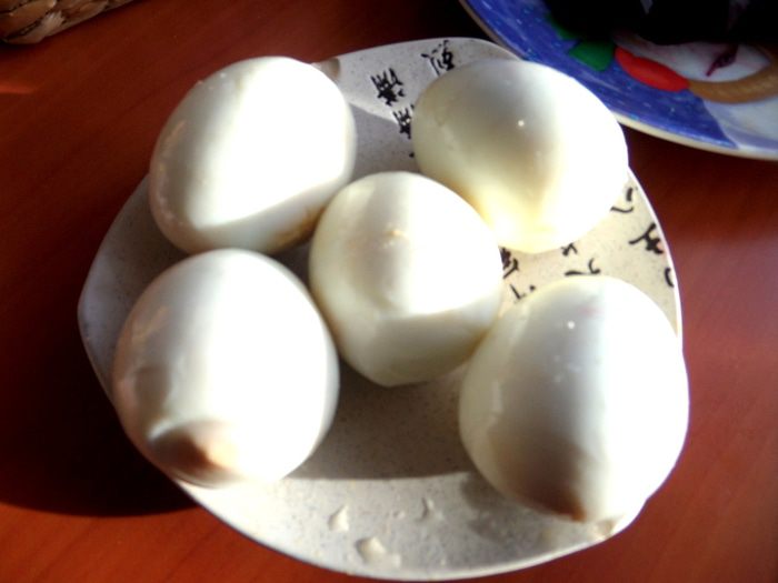 Яйца в легком маринаде