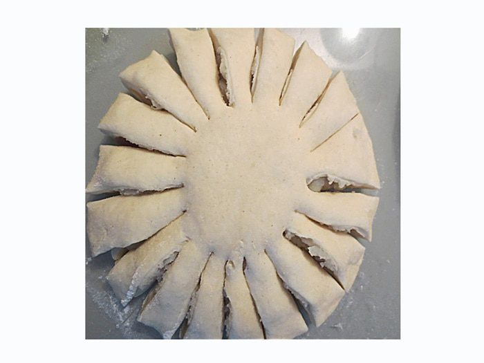 Пирожки с картофельной начинкой разной формы