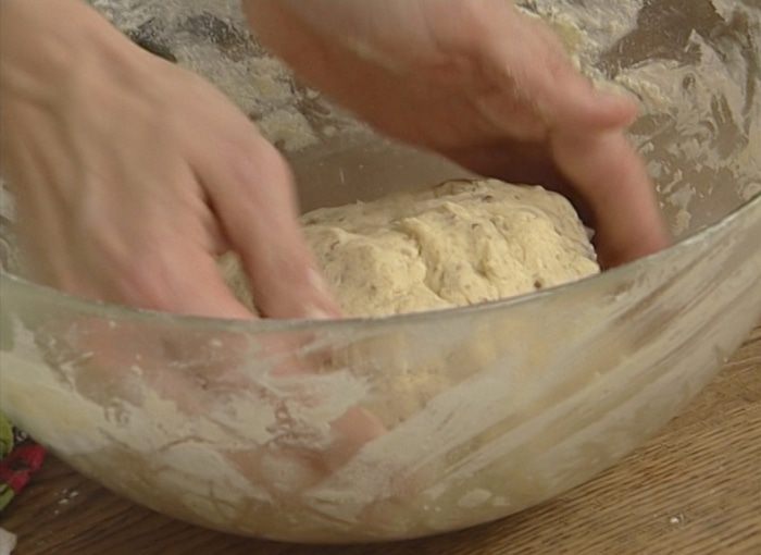 Песочное печенье с орехами пекан  