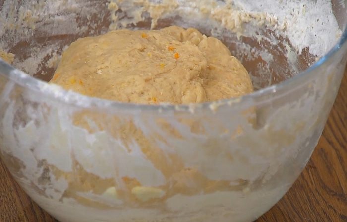Пасхальные булочки с творогом