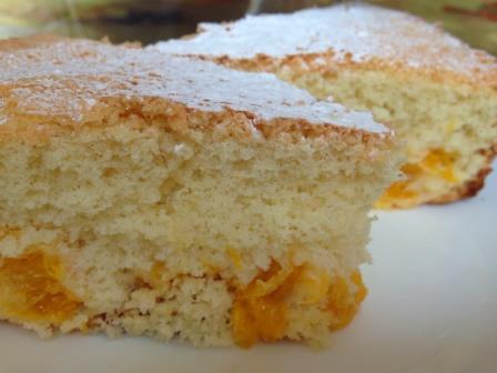 Шарлотка с апельсинами