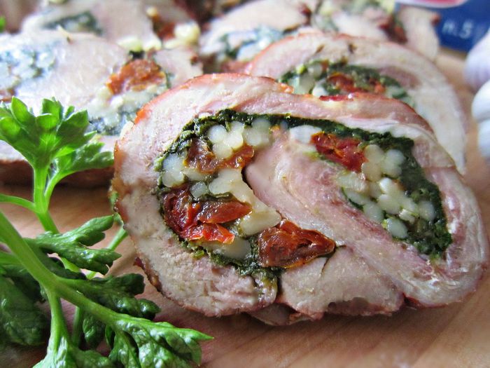 Рулет из свинины &amp;quot;Краски Италии&amp;quot;