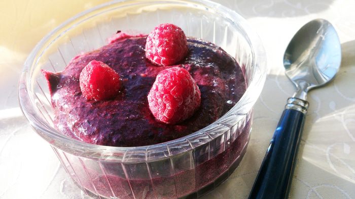 Ягодно-льняной мусс