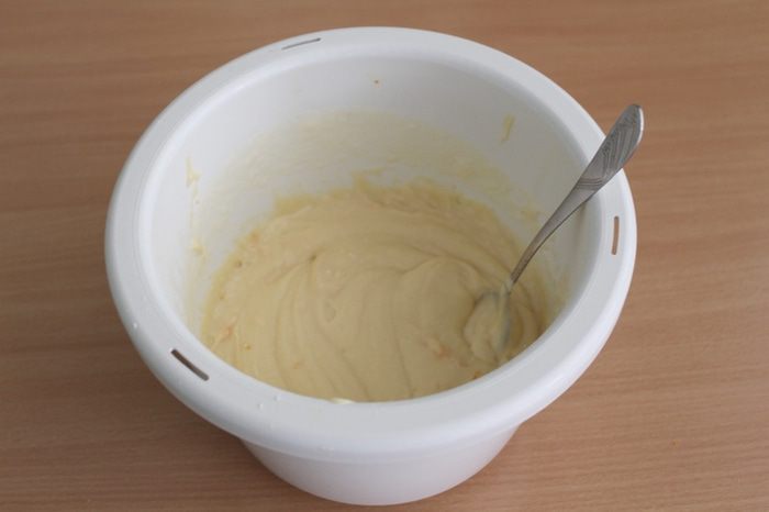 Апельсиновый бездрожжевой кулич