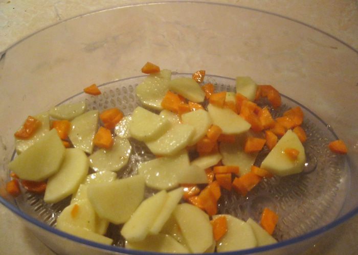 Куриная отбивная с кисло-сладким соусом