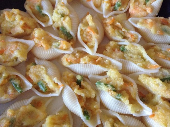 Паста с полентой