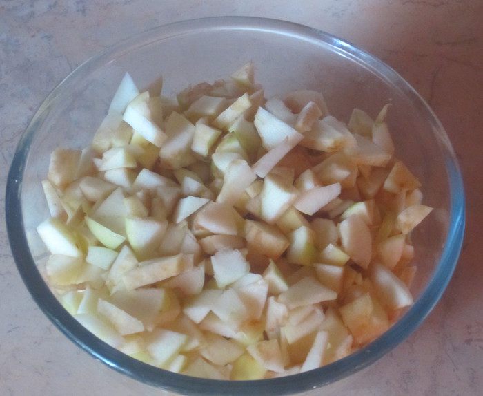 Яблоки в лаваше