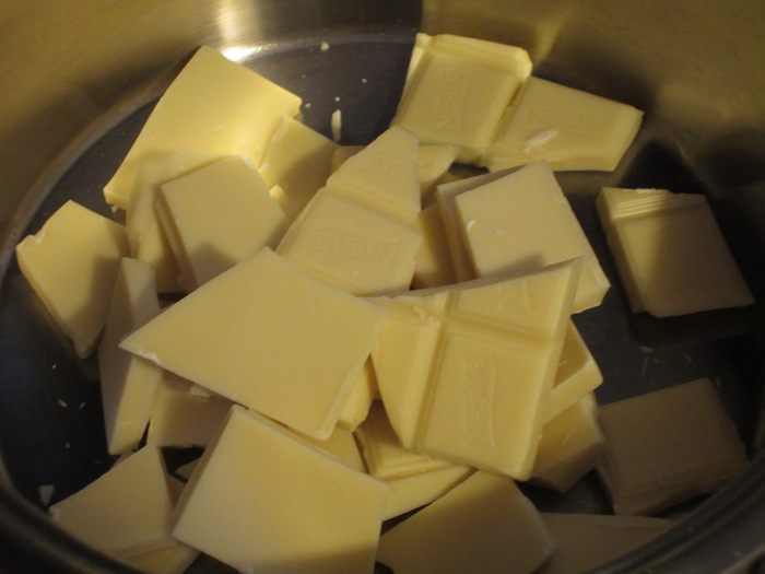 Фондан из белого шоколада