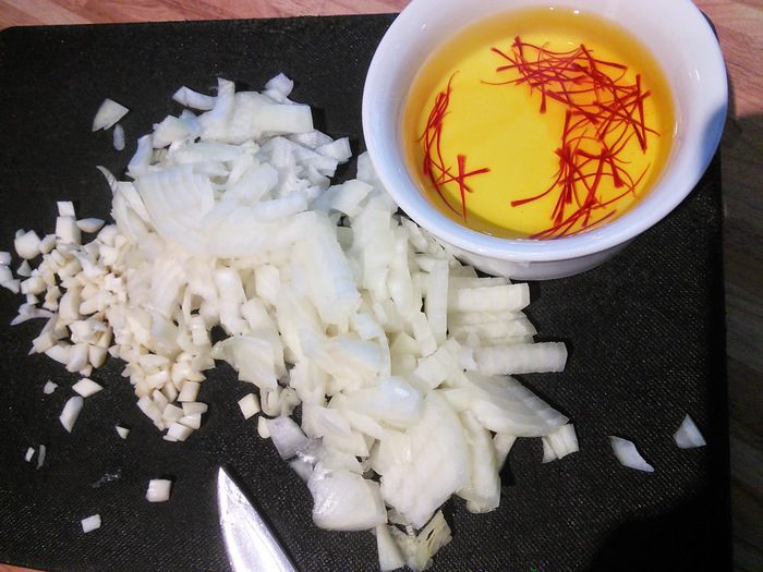 Паэлья с кроликом