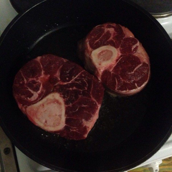 Говяжий стейк с гарниром из овощей