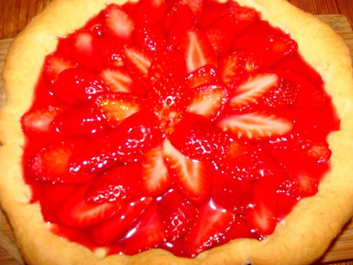 Творожное суфле с клубникой на завтрак &amp;quot; С любимыми не расставайтесь&amp;quot;