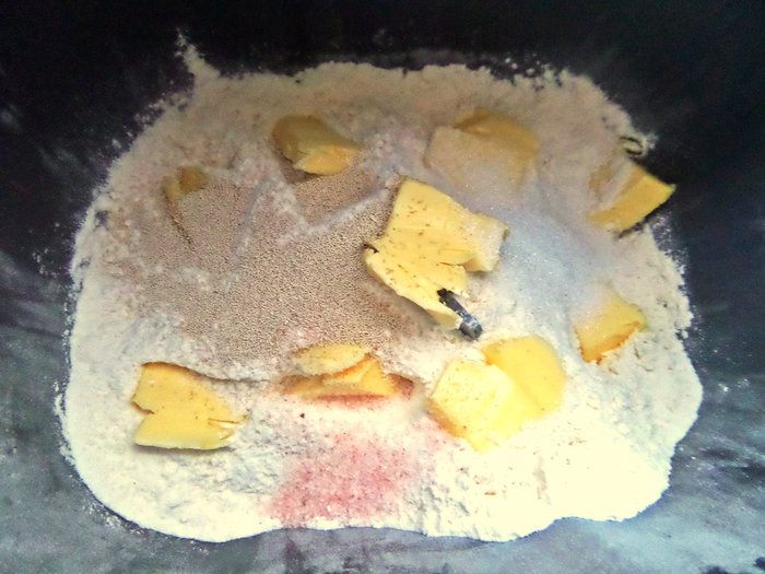 Картофельные слоечки-цветочки