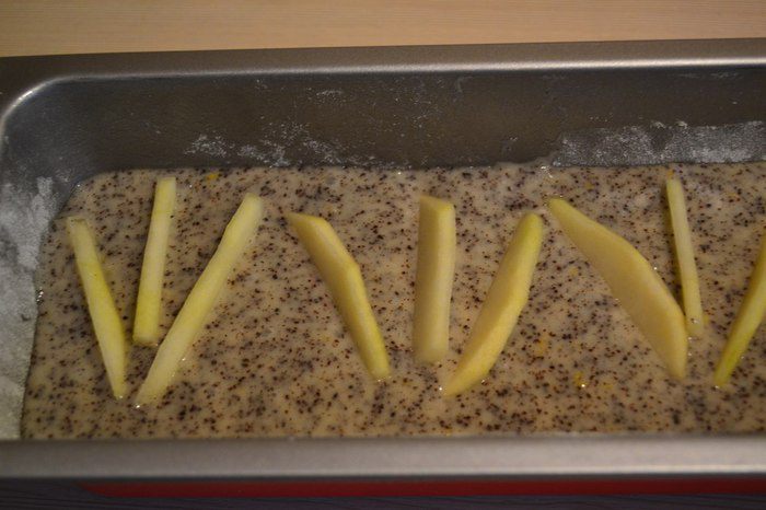 Грушевый пирог с маком (постный)