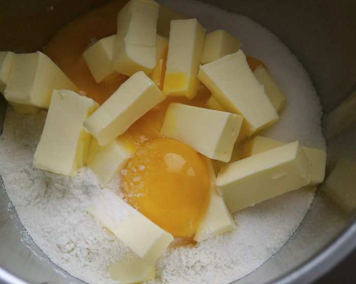 Миндальная кростата с лимонным кремом &amp;quot;Летний сад&amp;quot;