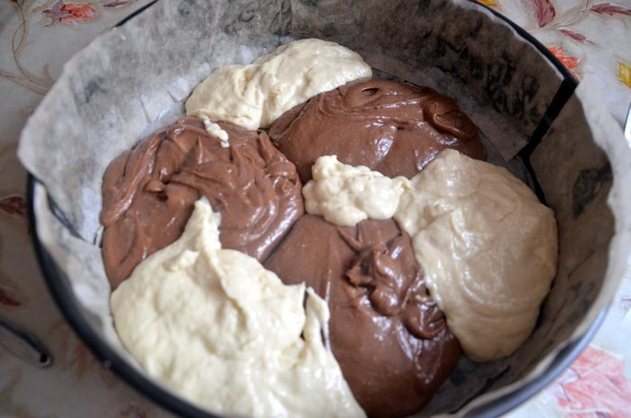 Яблочный пирог с нутеллой (Torta di mele e Nutella)