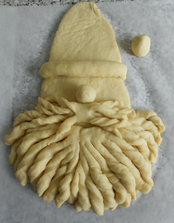 Хлеб &amp;quot;Золотой Дед Мороз&amp;quot;