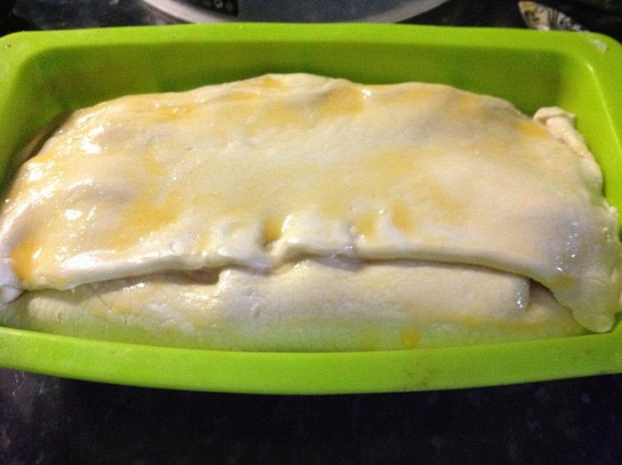 Запеченный кекс с тунцом